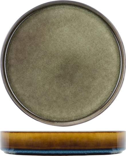 Cosy&Trendy Quintana Green Diep Bord - Ø 23 cm