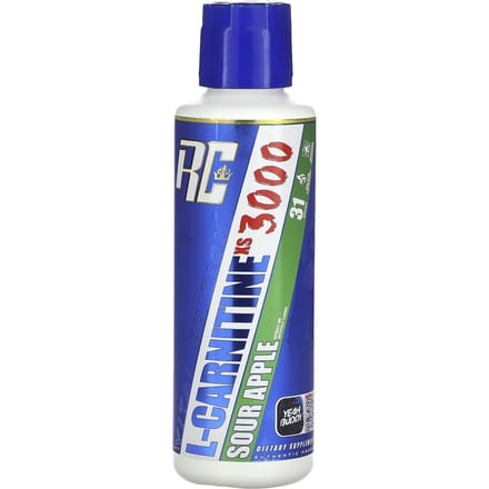 Ronnie Coleman, Vital Edition, L-CarnitineXS 3000, Saveur Pomme Acide, 16 fl oz (473,28 ml)