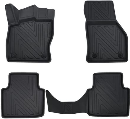 Rubbermatten Skoda Superb 2015-2023 (complete set) - Premium carbonlook