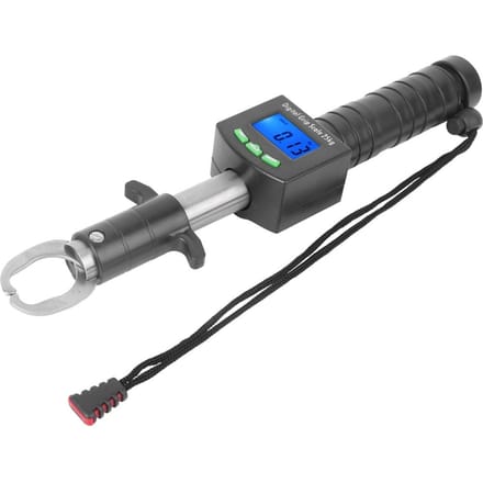 Digitale Weegschaal Visgrijper RVS Vislipgrijper Elektronische Gewichtsweegschaal gray