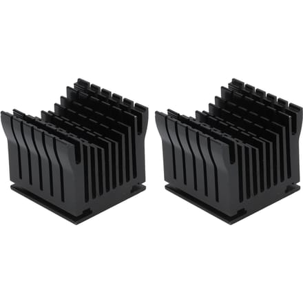 2 Stuks Aluminium Koellichaam Koeler 3D Printer Moederbord South North Bridge Chipset Enkele KoelingBlauw