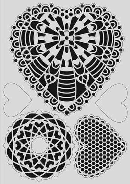 Pronty Mask stencil - Gel hart 470.803.038   A4