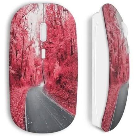 Road Red Forest draadloze muis