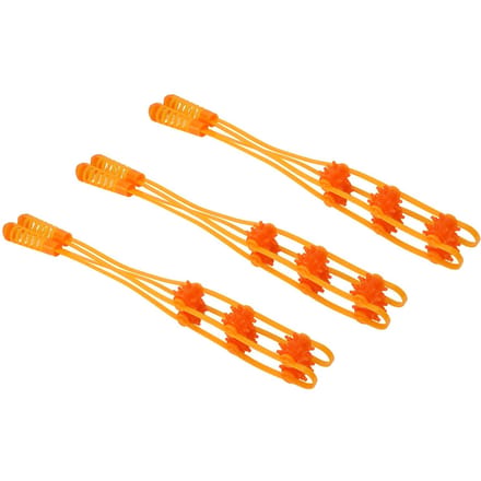 3 stuks Handmatige Rugmassage Roller Touw Draagbaar Vermindert Pijn Draagbaar Cellulitis Zelfmassage orange