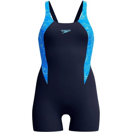 Dames zwempak uit 1 stuk Speedo Eco+ Hyperboom Splice Legsuit
