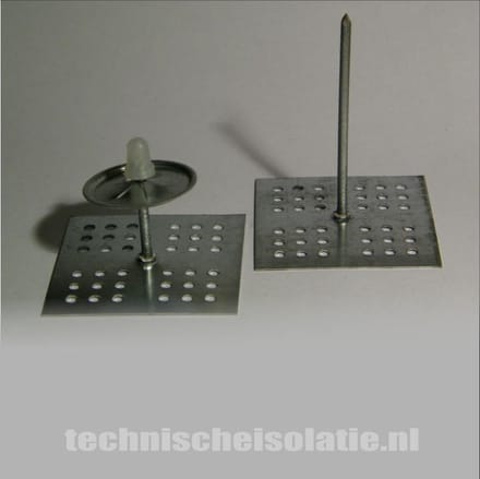 Geperforeerde plakpennen L=53mm [100st]