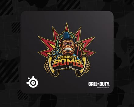 Steelseries QcK Large Muismat - Call of Duty: Monkey Bomb Edition - 450 mm x 400 mm