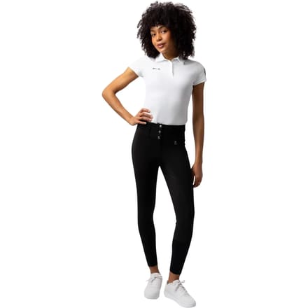 Horze Leonie dames fullseat rijbroek , Black, 32