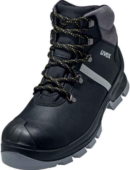 uvex 2 construction 6510250 Hoge veiligheidsschoenen S3 Schoenmaat (EU): 50 Zwart, Grijs 1 paar