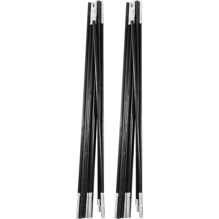 4.9M Glasvezel Camping Tentstokken Buiten Steunstokken Luifel Frames Kit wit