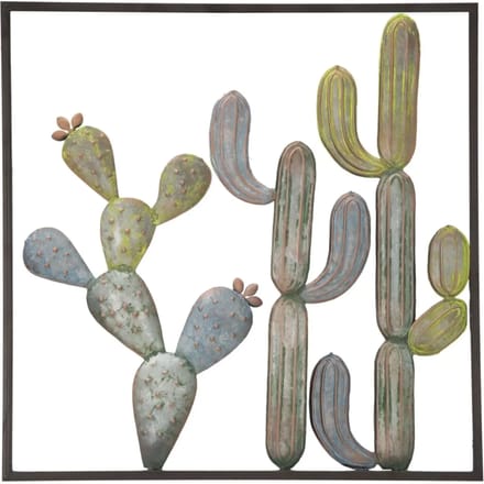 Wanddecoratie Mauro Ferretti Cactus-frame C