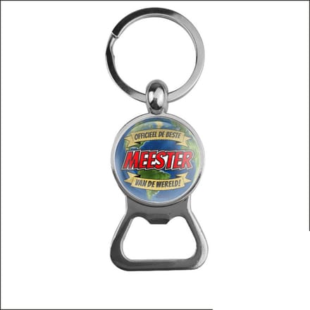 Bieropener Glas - Officieel De Beste Meester Van De Wereld