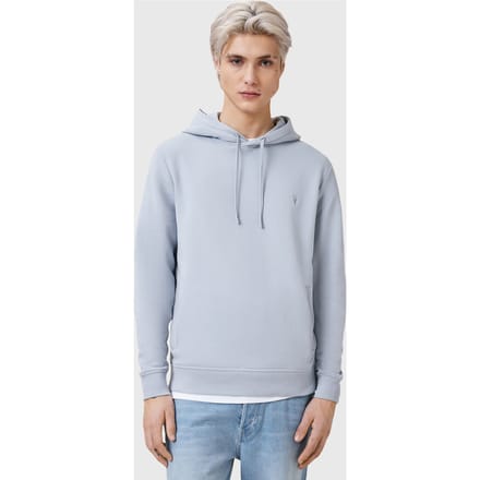 AllSaints Raven Oth Hoody Willow Blue Maat: S | Hoodies Outlet | Heren | Blauw