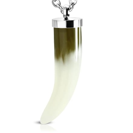 Amanto Ketting Gere S - 316L Staal - Tand - 35x25mm - 60cm