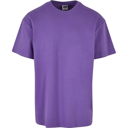 Urban Classics - Heavy Oversized Heren Tshirt - XXL - Paars