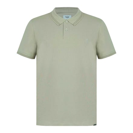 Firetrap Heren Lazer-logo katoenen poloshirt (Beige)