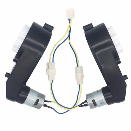 Elektrische Motor - Gelijkstroommotor Speelgoed - Doe-het-zelf Projecten - Hoog Ko-ppel - 12 Volt - Metaal