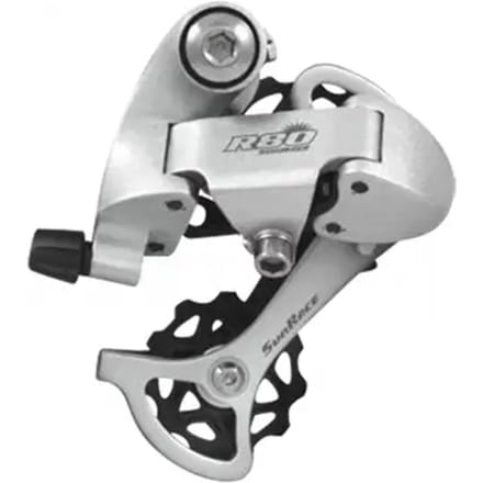 Opschroefbare korte achterderailleur Sunrace Shimano Chape R81
