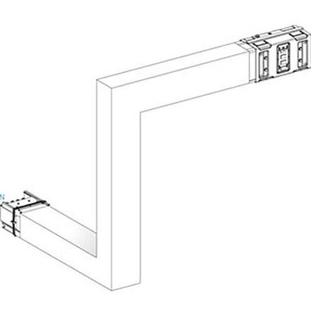 Schneider Electric KSA1000DMBK43A KSA Multirichtingswijziging, 1000 A, rechts omlaag Verdeelkastaccessoire 1 stuk(s)