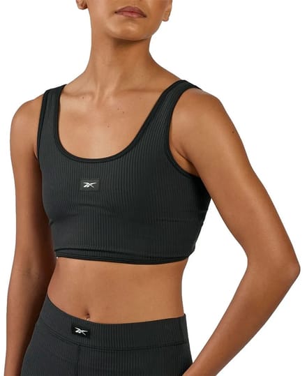Reebok Rib Multi-way Sportbeha Zwart XS / Regular Vrouw