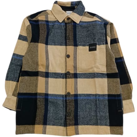Boss - Shirt 269 Squares Biscuit J51129