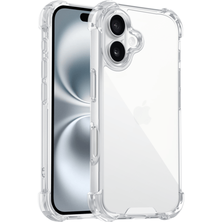 ShieldCase shock case geschikt voor iPhone 17 (transparant) – stevige clear hoesje met valbescherming, slank design en perfecte pasvorm