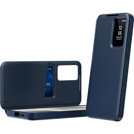 CaseBody Samsung Galaxy S26 Ultra Smart Cover Blauw