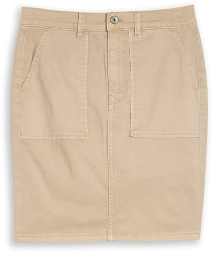 Denim rok met zakken dames Tom Tailor