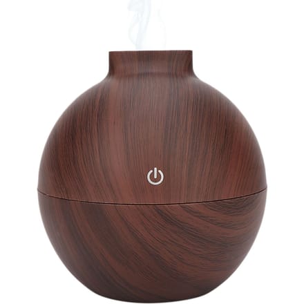 Mini diffuseur d'huiles essentielles LED USB 130 ml, humidificateur d'air pour bureau
