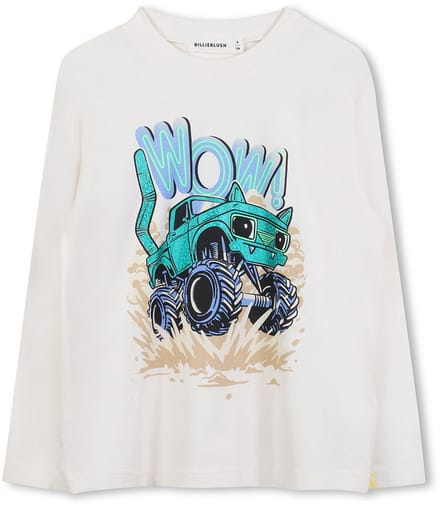 Billieblush U21177 T-shirt Met Lange Mouwen Wit 4 Years Jongens