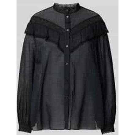 Overhemdblouse met knoopsluiting, model 'ASTICE'