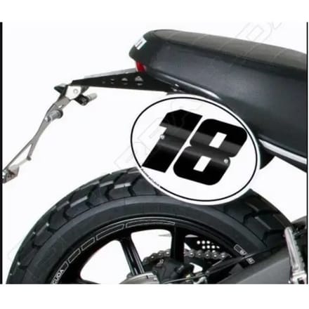 Nummerplaathouder motorfiets Barracuda Scrambler Ducati