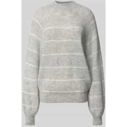 Oversized gebreide pullover met opstaande kraag, model 'LARELY'