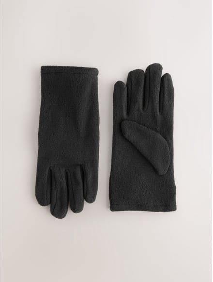 Next - Dames - Fleece handschoenen - Zwart