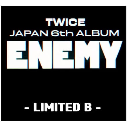 (Voorafgaande bestelling)TWICE 6e Japanse Album - ENEMY (Beperkt) Limited B