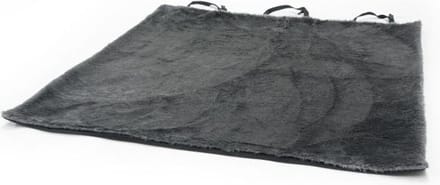 Foulard / auto kleed teddy grijs