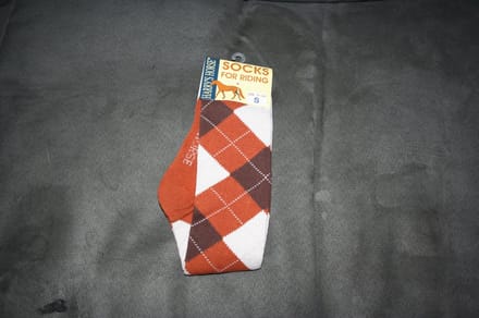 Harry's Horse paardrijsokken - Amber/Choco/Offwhite - 31/34