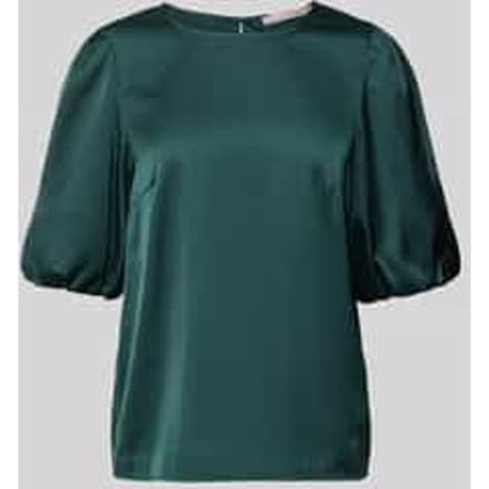 Blouseshirt met ronde hals