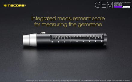 Nitecore GEM10UV Penlamp voor Edelstenen