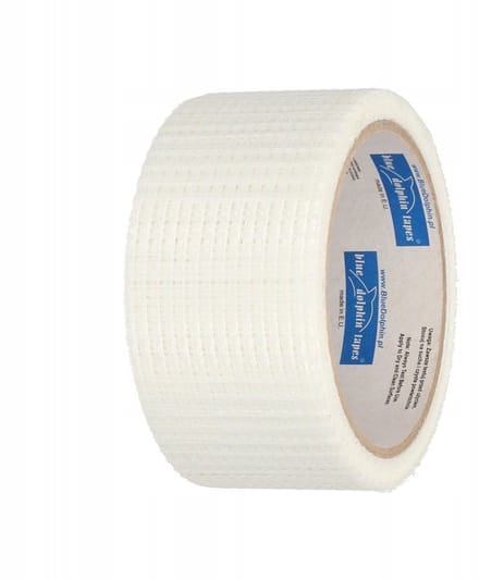 Blue Dolphin Glasvezeltape 48mm x 45m - Scheurvrij en Sterk