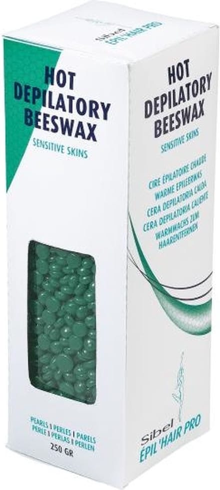 Sibel Epil Pro Hot Wax Pearls Green Sensitive Skin 250 gr