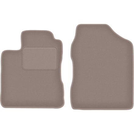 Beige voormatten voor: Daihatsu Cuore VI hatchback (2003-2007)