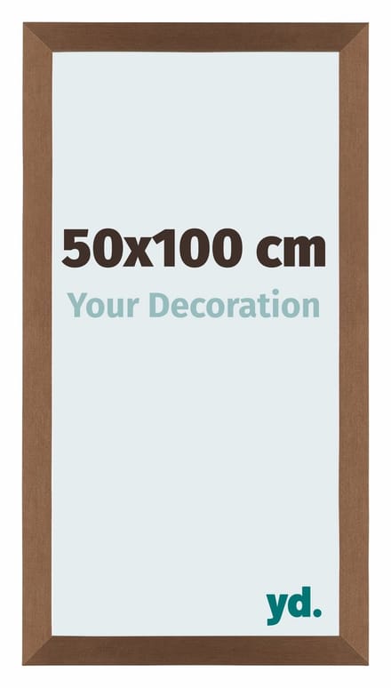 Your Decoration - Fotolijst 50x100 cm - MDF - Koper Decor - Mura