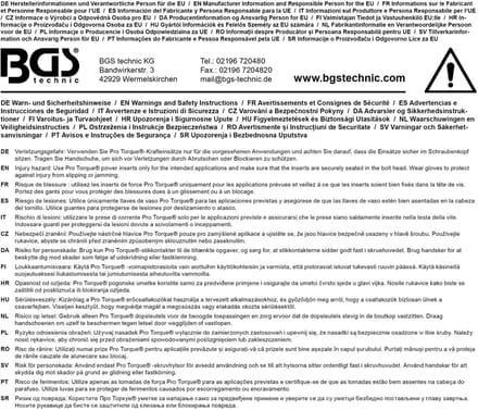 BGS Kracht Dopsleuteldop zeskant - 1/2 - 33 mm