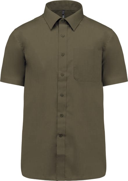 Herenoverhemd 'Ace' korte mouwen merk Kariban Light Khaki maat 4XL
