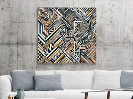 Kunstprint | Wanddecoratie | Dibond | 40 × 40 cm