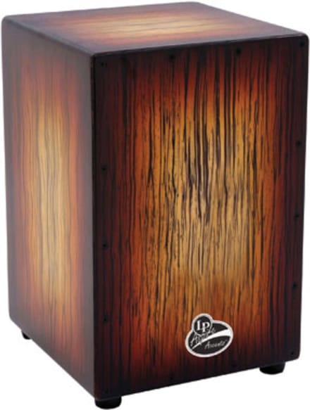 Latin Percussion Cajon Aspire Accent LP1332, Sunburst - Cajon