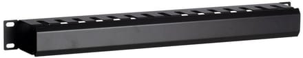 DSIT 19 inch kabelgoot met afdekplaat 1U