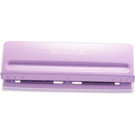 Verstelbare 6-gaats desktop perforator voor A4 A5 A6 B7 Zuivelplanner Organizer Zes-ringband met capaciteit voor 6 vellen