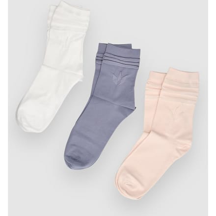 adidas Originals Crew 3 Pack Sokken wit